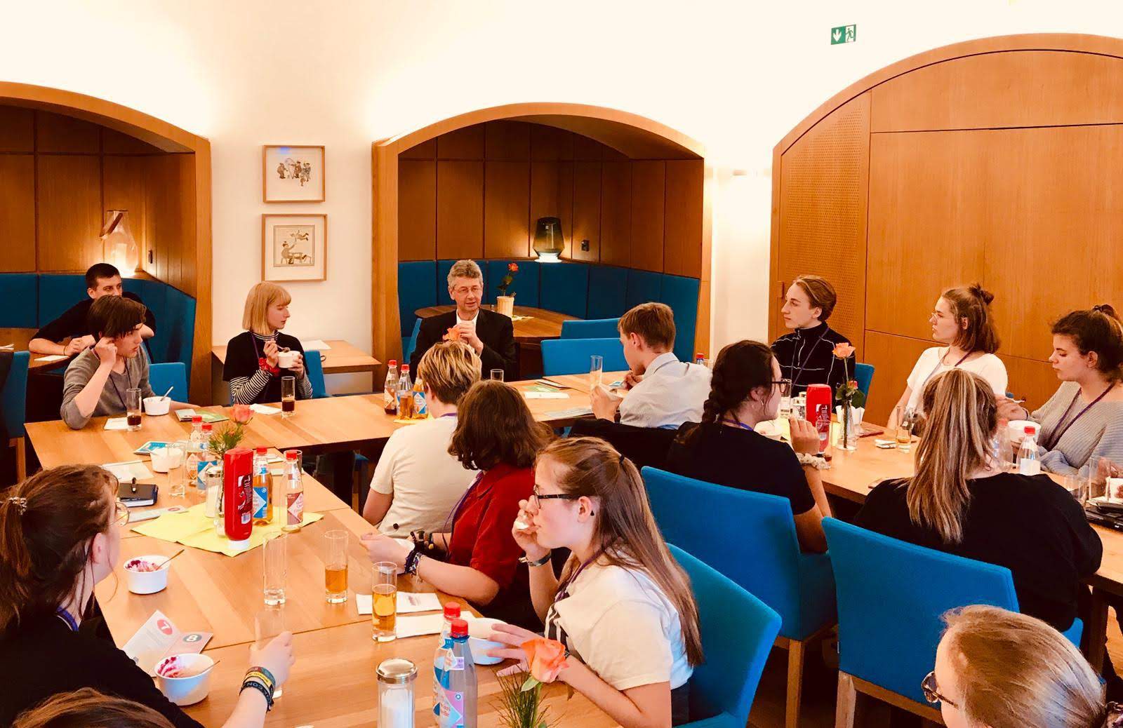 Termin bei der Stadtratsfraktion Die Grünen / rosa liste