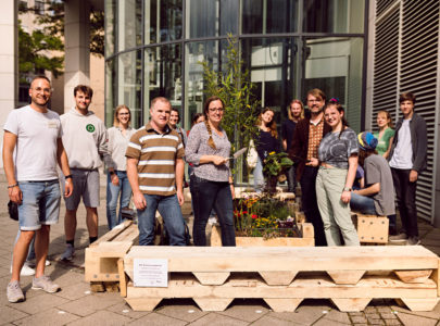 Unsere neue Stadtterrasse